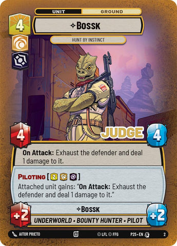 Bossk - Hunt By Instinct (2) (2) [Judge Promos]