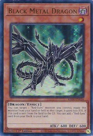 Black Metal Dragon [RA04-EN016] Ultra Rare