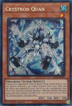 Crystron Quan [RA04-EN021] Secret Rare