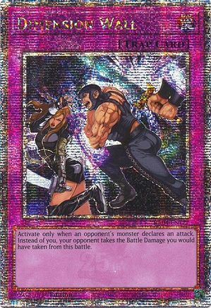 Dimension Wall [RA04-EN127] Quarter Century Secret Rare