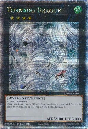 Tornado Dragon [RA04-EN289] Quarter Century Secret Rare