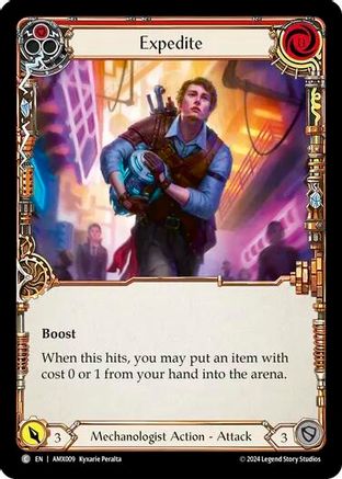 Expedite (Red) [AMX009] (Armory Deck: Maxx Nitro)