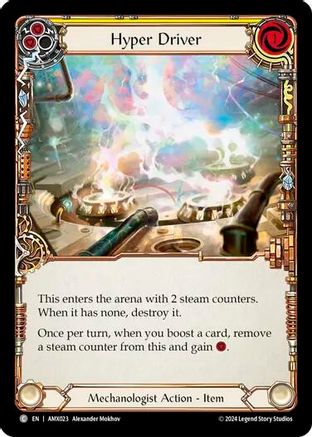 Hyper Driver (Yellow) [AMX023] (Armory Deck: Maxx Nitro)