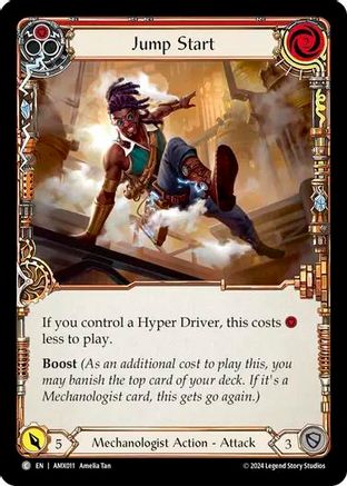 Jump Start (Red) [AMX011] (Armory Deck: Maxx Nitro)