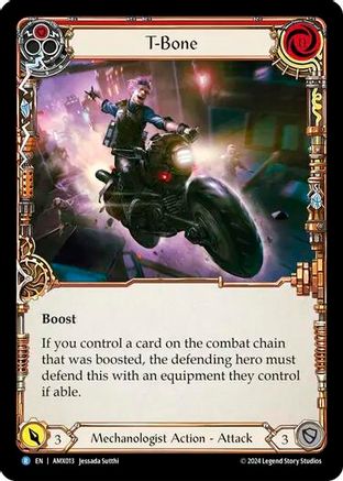 T-Bone (Red) [AMX013] (Armory Deck: Maxx Nitro)