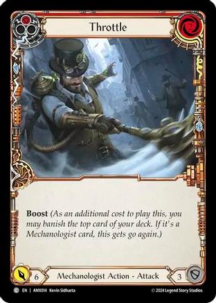 Throttle (Red) [AMX014] (Armory Deck: Maxx Nitro)