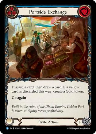 Portside Exchange [SEA145] (High Seas)  Rainbow Foil