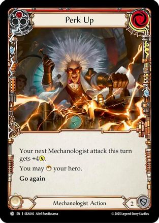 Perk Up [SEA040] (High Seas)  Rainbow Foil