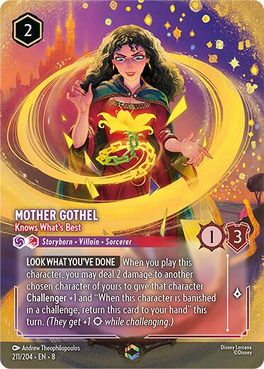 Mother Gothel - Knows What's Best (Enchanted) (211/204) [Reign of Jafar]