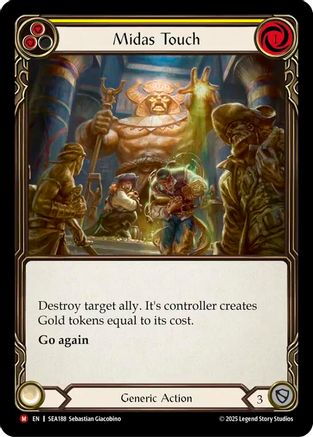 Midas Touch [SEA188] (High Seas)  Rainbow Foil