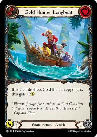 Gold Hunter Longboat [SEA163] (High Seas)