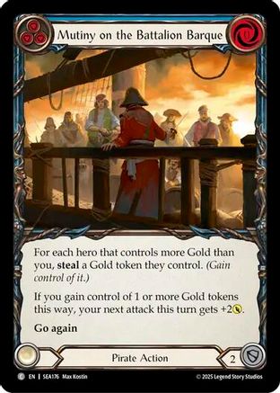 Mutiny on the Battalion Barque [SEA176] (High Seas)
