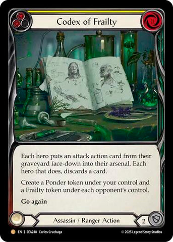 Codex of Frailty [SEA248] (High Seas)