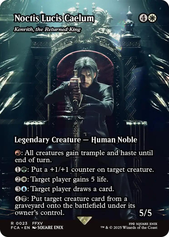 Noctis Lucis Caelum - Kenrith, the Returned King (Showcase) [FINAL FAN Noctis Lucis Caelum - Kenrith, the Returned King (Showcase) [FINAL FAN