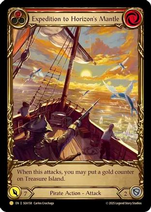 Expedition to Horizon's Mantle (Treasure) [SEA158] (High Seas)  Cold Foil