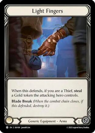 Light Fingers (Treasure) [SEA184] (High Seas)  Cold Foil