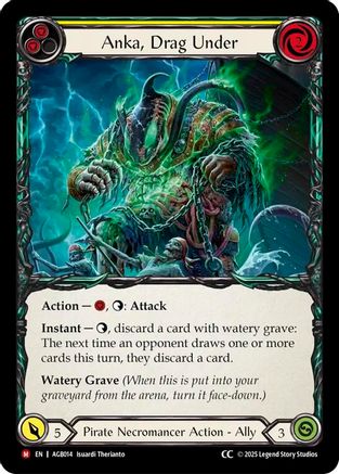 Anka, Drag Under (CC Tag) [AGB014] (Armory Deck: Gravy Bones)