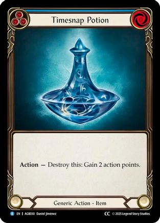 Timesnap Potion (CC Tag) [AGB030] (Armory Deck: Gravy Bones)