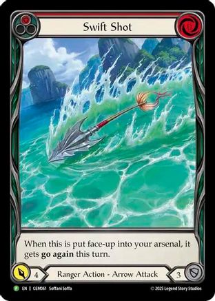 Swift Shot (GEM061) - GEM Pack 2 Rainbow Foil