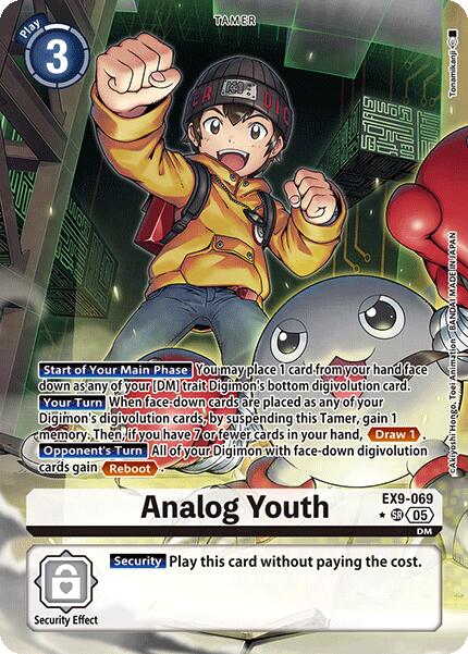 digimon alt art cards Analog Youth [EX9-069] (Alternate Art) [Versus Monsters]
