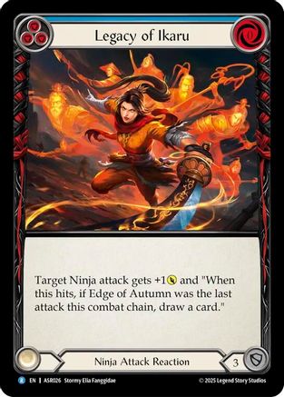 Legacy of Ikaru [ASR026] (Armory Deck: Ira)