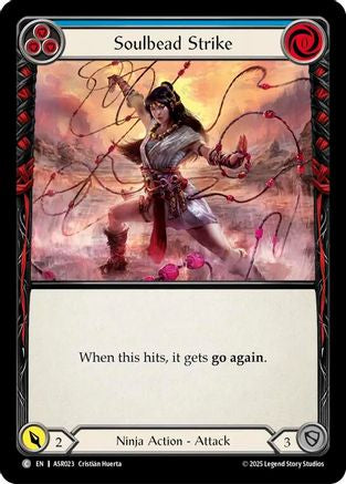 Soulbead Strike (Blue) [ASR023] (Armory Deck: Ira)