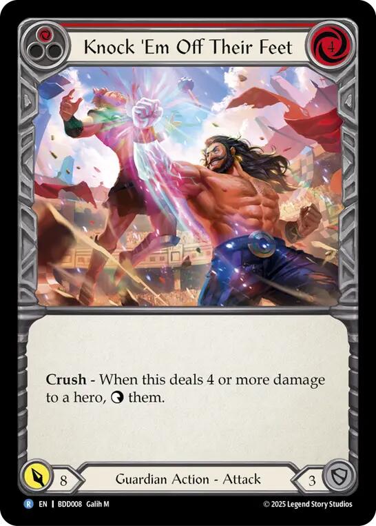 Knock 'Em Off Their Feet [BDD008] (Bravo Demo Deck)