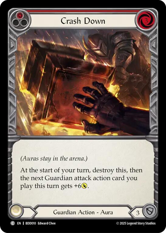 Crash Down (Red) [BDD010] (Bravo Demo Deck)
