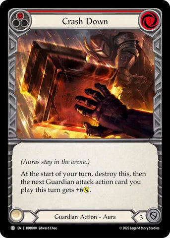Crash Down (Red) [BDD010] (Bravo Demo Deck)