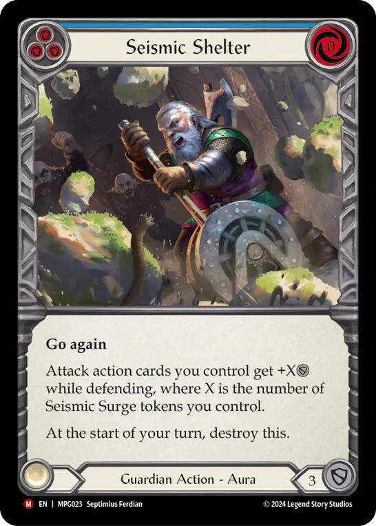 Seismic Shelter [MPG023] (Mastery Pack Guardian)