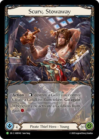 Scurv, Stowaway [HER142] (Promo)  Rainbow Foil