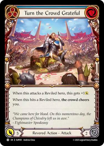 Turn the Crowd Grateful (Blue) [SUP051] (Super Slam)