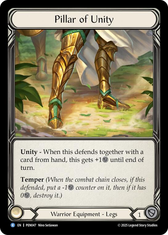 Pillar Of Unity [PEN047] (Compendium of Rathe)  Cold Foil