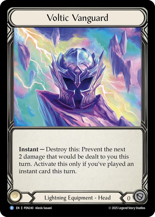 Voltic Vanguard [PEN240] (Compendium of Rathe)  Cold Foil