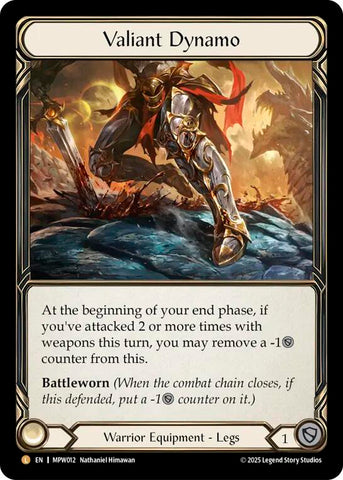 Valiant Dynamo [MPW012] (Mastery Pack Warrior)  Rainbow Foil