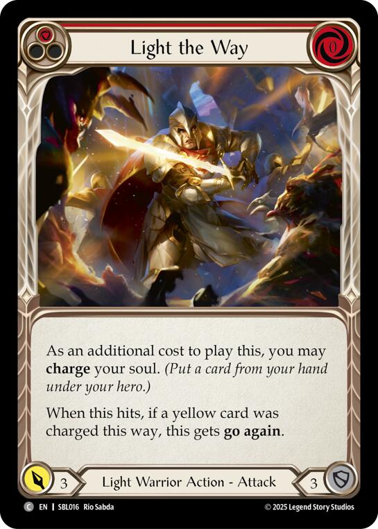 Light the Way (Red) [SBL016] (Silver Age Chapter 3)