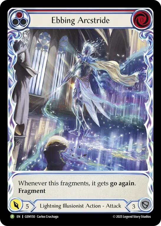 Ebbing Arcstride (Red) [GEM150] (GEM Pack 5)
