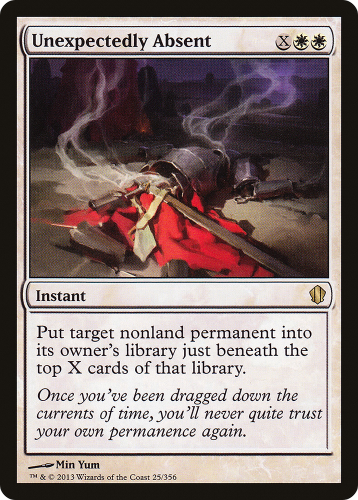 Unexpectedly Absent [Commander 2013]