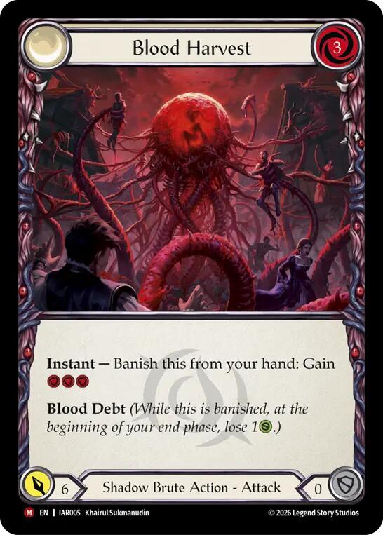 Blood Harvest [IAR005] (Usurp the Shadow Throne)