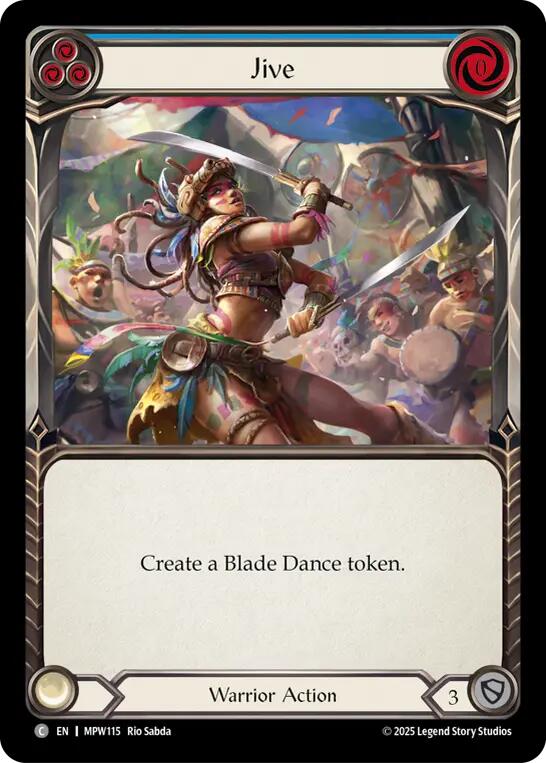 Jive (Blue) [MPW115] (Mastery Pack Warrior)