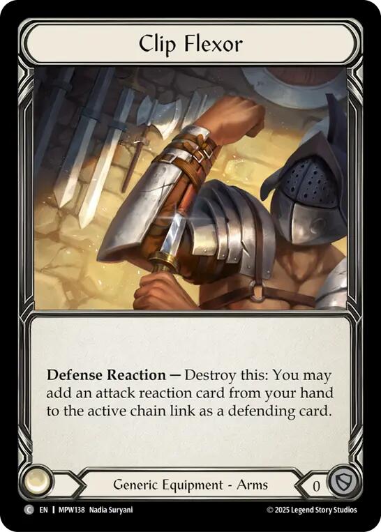 Clip Flexor [MPW138] (Mastery Pack Warrior)  Cold Foil