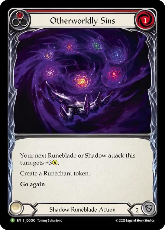 Otherworldly Sins [JDG090] (Promo)  Cold Foil
