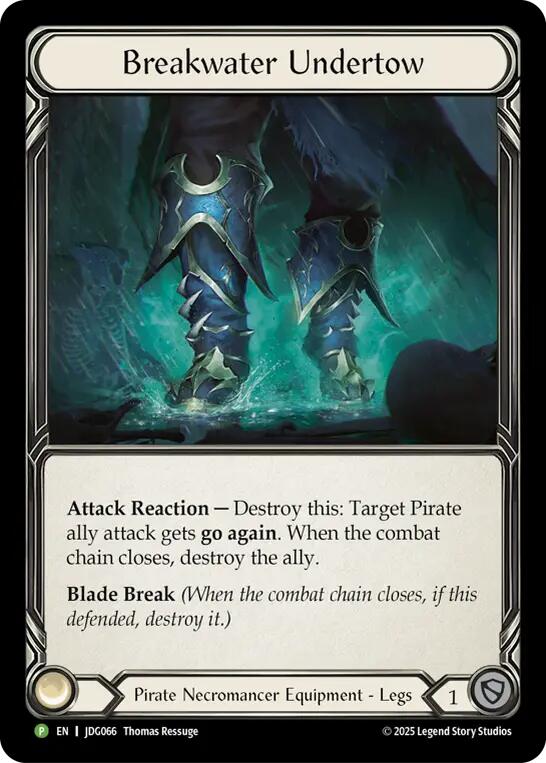 Breakwater Undertow [JDG066] (Promo)  Cold Foil
