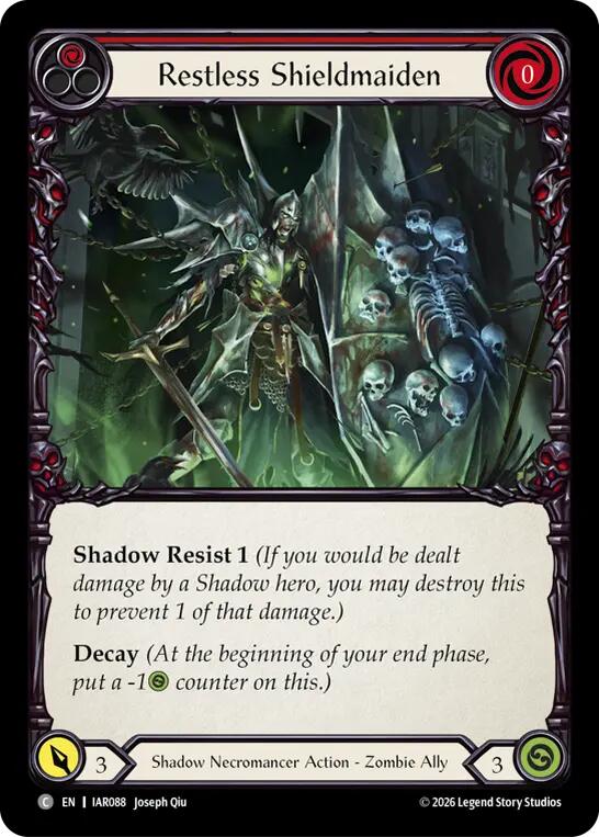 Restless Shieldmaiden [IAR088] (Usurp the Shadow Throne)