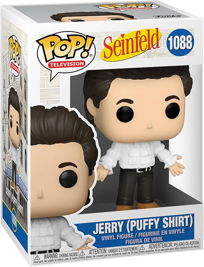 Funko Pop! TV Seinfeld Jerry with Puffy Shirt 1088