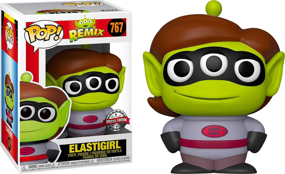 Funko Pop! # 767 Disney Pixar Alien Remix Elastigirl Exclusive