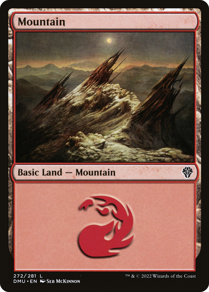 Mountain (DMU-272) - Dominaria United Foil