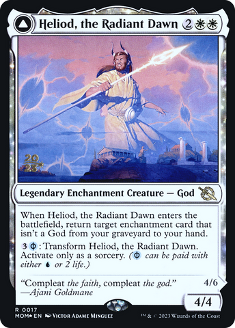 Heliod, the Radiant Dawn // Heliod, the Warped Eclipse [March of the Machine Prerelease Promos]
