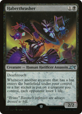 Haberthrasher (Galaxy Foil) [Unfinity]