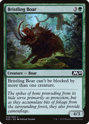 Bristling Boar [Core Set 2020]